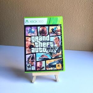 Grand Theft Auto V GTA 5 Microsoft Xbox 360 - 2 CDs